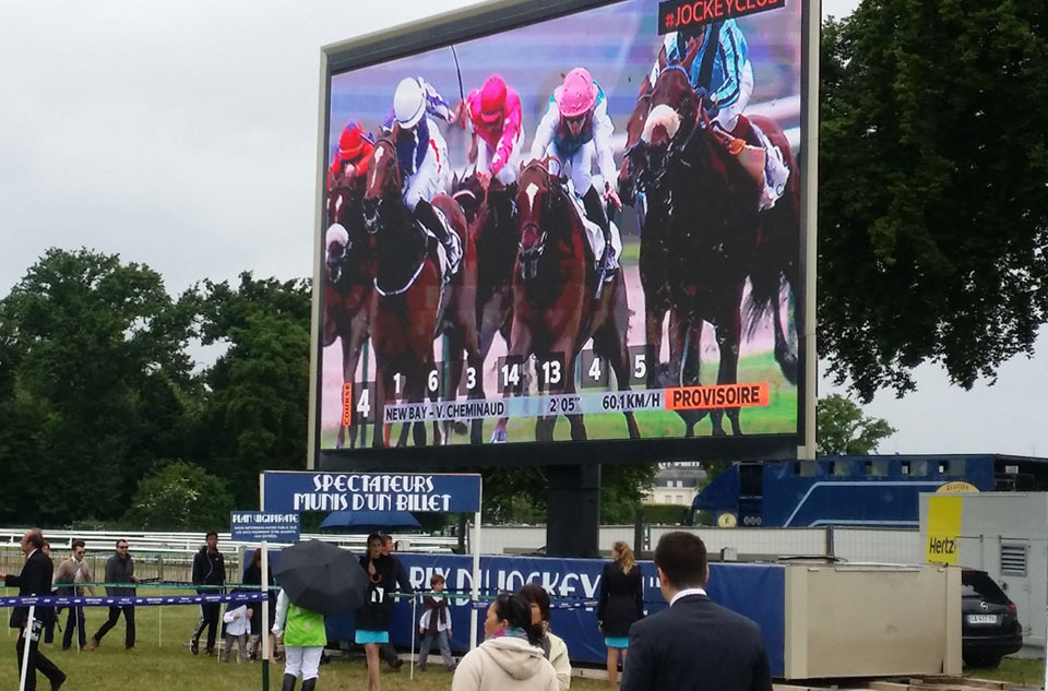 Chantilly Horse racetrack, France