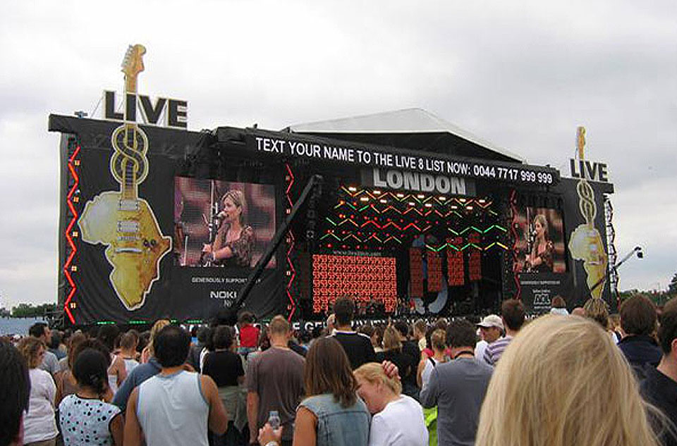 Live 8 Concerts, UK